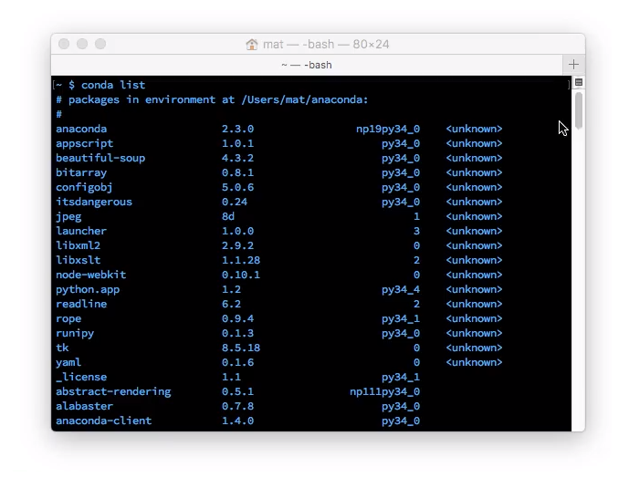 show_installed_packages